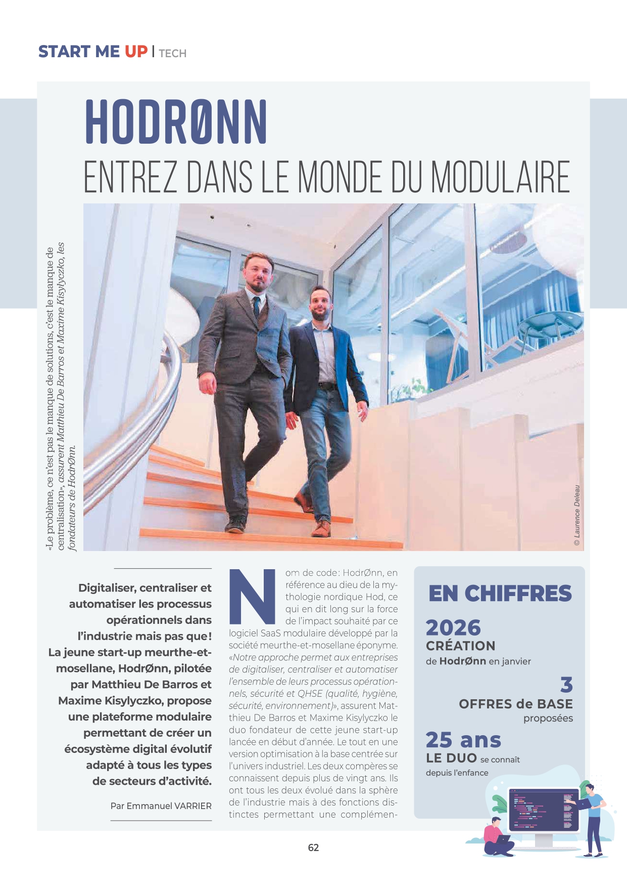 Article Hodrønn Les Tablettes Lorraines page 1